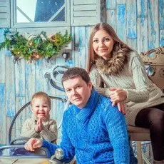 Семейная фотосессия в студии