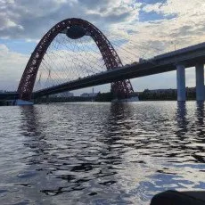 Прогулка на катере в район Москва Сити