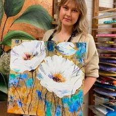 Мастер-класс Интерьерная картина