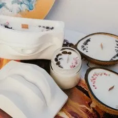 Мастер-класс Соевые свечи