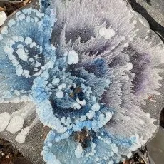 МК по эпоксидной смоле в технике ПЕТРИ АРТ