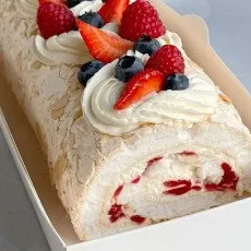 Мастер класс Меренговый рулет