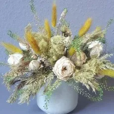 Мастер-класс по композиции из сухоцветов