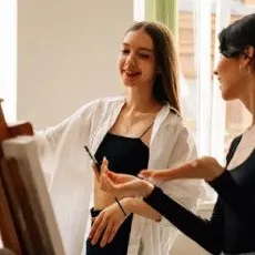 Мастер класс Урок живописи акварелью