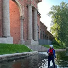 Прогулка на сапах у Новой Голландии