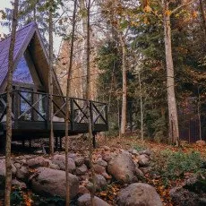 Загородный отдых в А-домиках Аккала