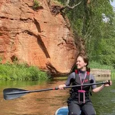 SUP прогулка по реке Оредеж