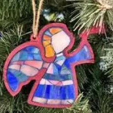 Новогодний мастер-класс по мозаике