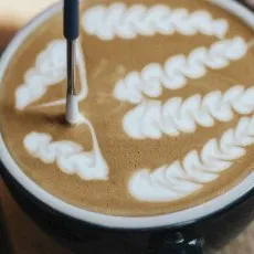 Мастер класс Рисование на капучино