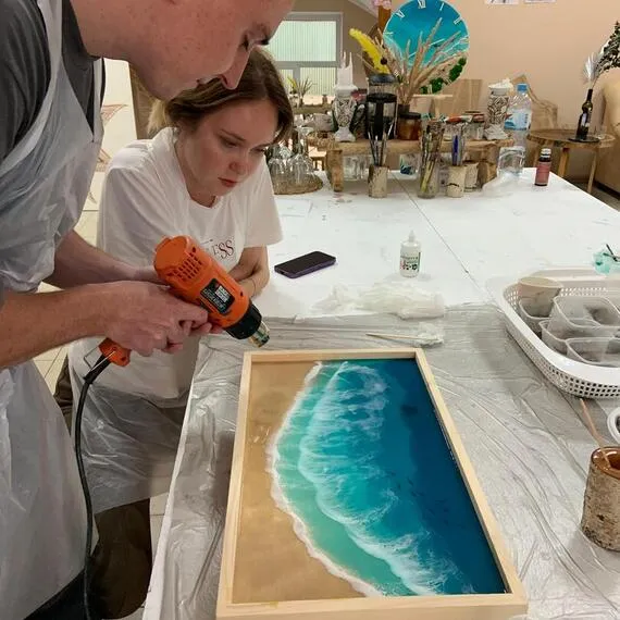 Мастер класс по эпоксидной смоле