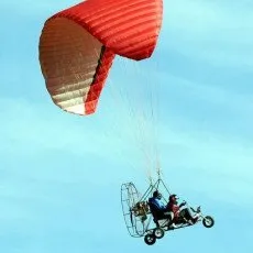 Полет на мотопараплане