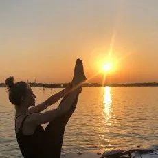 Сап прогулка Закат на Лахте