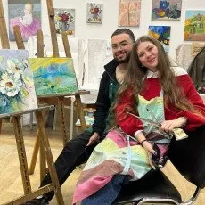 Живописный мастер класс