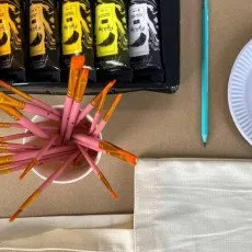 Мастер-класс по росписи шоппера