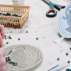 Мастер-класс Мозаика