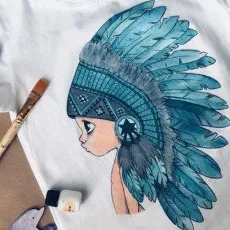 Мастер-класс по созданию принта на футболке или сумке