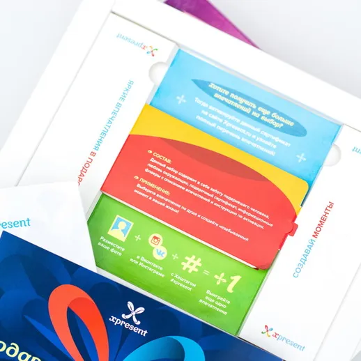 Набор для творчества с яркими материалами и инструкциями