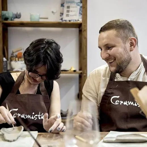 Урок гончарного мастерства: создание керамических изделий в студии на выходных с друзьями