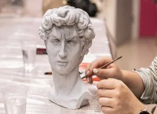 Мастер-класс по росписи гипсовых кашпо