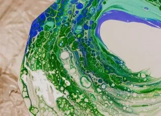 Мастер-класс по флюид арту