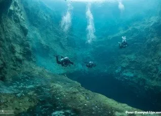 Дайвинг пробное погружение