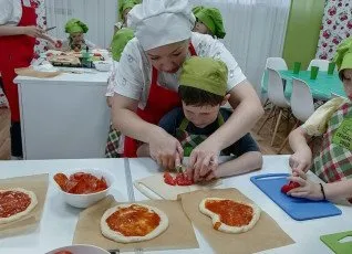 Мастер-класс для детей Пицца и трайфлы