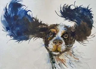 Онлайн курс Портреты животных акварелью