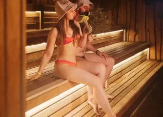 Парение для пары в термальном комплексе