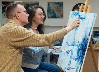 Мастер-класс по акриловой живописи