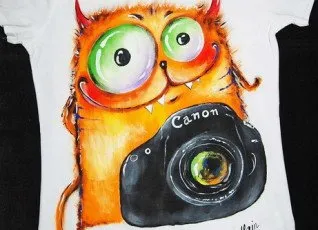 Мастер класс Роспись футболок