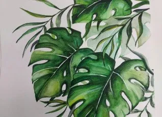 Мастер класс Картина акварелью за 3 часа