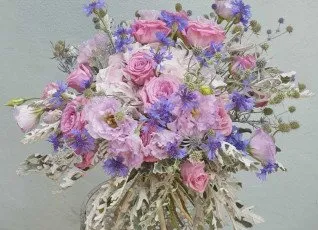 Мастер класс Букет из срезанных цветов