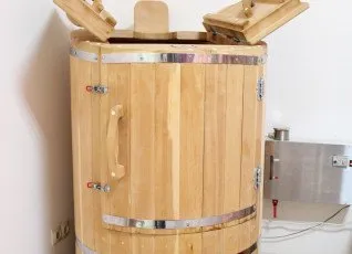 Комплекс массажей с кедровой бочкой