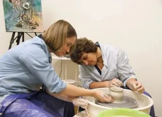 МК Гончарное дело или Ручная лепка и Роспись ангобами