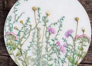 Мастер-класс по ботаническому барельефу