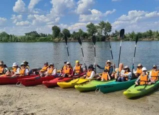 Сплав на байдарке вокруг Зеленого острова