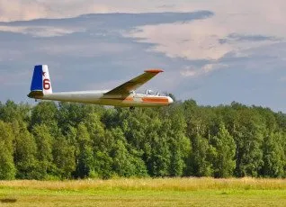 Полёт на планере Blanic L13