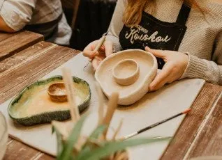 Макстер-класс по лепке из глины миски/тарелки/баночки