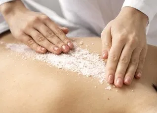 Солевой массаж