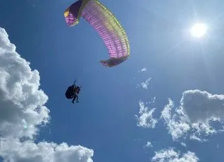 Полет на параплане