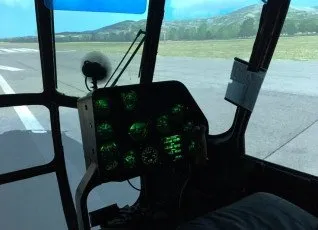 Авиатренажер полет на вертолете