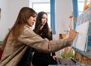 Рисование на холсте