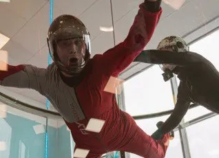 Полет в аэротрубе на Крестовском