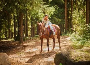 Конная прогулка