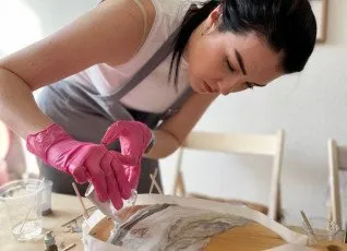 Мастер-класс Resin Art искусство эпоксидной смолы
