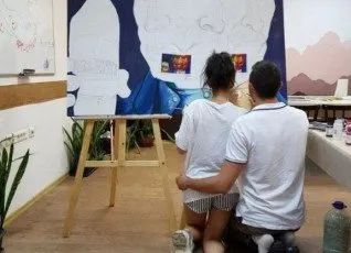 Арт свидание в студии живописи