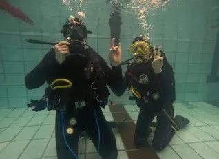 Пробное погружение с аквалангом