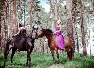 Фотосессия с лошадьми