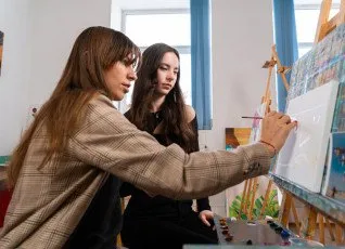 Рисование на холсте