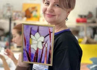Мастер-класс Витражная роспись